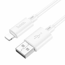 USB kaabel Hoco X88 Lightning 1 m, valge
