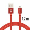 Kaabel Swissten 71523206 Lightning 1,2 m, punane