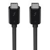 Kaabel Belkin F2CD084bt0.8MBK Thunderbolt 3 USB-C, 0.8 m, must