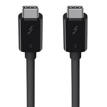 Kaabel Belkin F2CD084bt0.8MBK Thunderbolt 3 USB-C, 0.8 m, must