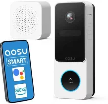 Videokõne funktsiooniga uksekell Aosu SL-V8E HD 3MP