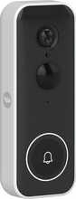 Uksekell Yale SV-VDB-1A-W, must/valge