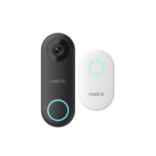 Nutikas uksekell Reolink, must/valge