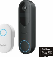 Nutikas uksekell Reolink D340B koos akuga ja 64GB SD kaardiga