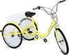 Taastusravi jalgratas Enero Rower 24, 6-käiguline, kollane