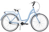 Linnaratas Azimut City Lux 26, helesinine-valge