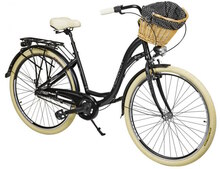 Linnaratas Azimut Sarema ALU 3-speed, 28, must, matt