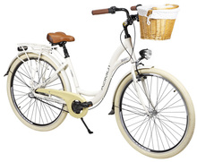 Linnaratas Azimut Sarema ALU 3-speed, 28, kreemjas
