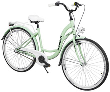 Linnaratas Azimut Vintage 3-speed, 28, 2023, mint-valge