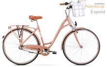 Linnaratas Romet Art Deco Eco, 20, roosa