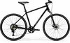 Linnaratas Merida Crossway 20 III2, XL, must (hõbe)