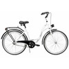 Linnaratas Azimut City Lux 26, valge/must