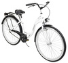 Linnaratas Azimut City Lux 28, valge/must