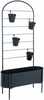 Lillepostament Home4you DEIA, 70,5 x 26 x H137 cm, must