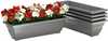 Plastist lillepottide komplekt Outsunny, 5 tk, 59 x 21 x 16 cm, hall
