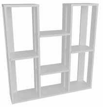 Eraldiseisev riiul Kalune Design Nevada, 93.2 x 89.6 cm, valge