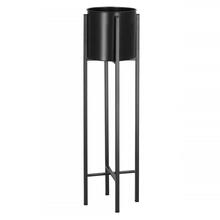 Metallist lillealus Springos GA0196, 74 cm, must