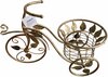 Lillepoti hoidja Besk Bicycle, 43 x 20 x 30 cm, metall