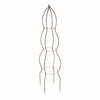 Taimetugi 4IQ 3D round bird, PY67, 48 x 48 x 169 cm, metall, pruun