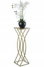 Moodne lillealus Howhomely, 75 x 23 cm, kuldne