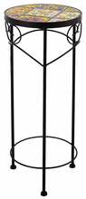 Lillepostament Home4you Morocco, 25 x 60 cm, must
