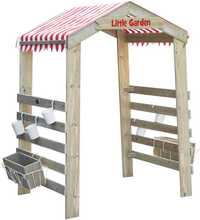 Puidust sodo värava pergola lillealus Classic World Edu