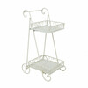 Lilleriiul Home4You Sandy, 35 x 43 x 75 cm, antiikvalge