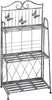 Taimede riiul Outsunny, metallist lillealus, 3 taset, 44 x 25 x 96 cm