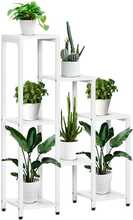 Lillealus Outsunny, 7 tasandit, teras, valge, 65 x 23 x 94,5 cm