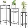Taimede aluste komplekt Outsunny, 3 tk, 71 cm, sinine+valge