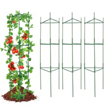 Tomatitaimede tugiraamid Vevor, 6 tk, 122 cm, metall