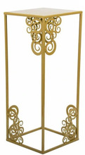 Lillealus, 60 x 24 x 24 cm, kuldne