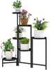 Taimestatiiv Outsunny, 6 tasandit, 80 cm, must