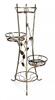 Lillealus, metallist, 550 x 550 x 1100 mm, 26 cm