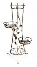 Lillealus, metallist, 550 x 550 x 1100 mm, 26 cm