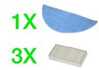 Hepa filter EvolvEO RoboTrex H5/H6, 3 tk