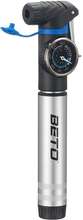 BETO Mini alumiiniumpump CAH-030AG, hõbe/must
