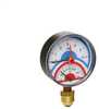 Termomanomeeter ICMA 91258AD06120, 80 mm, 1/2 tolli, 6 Bar, 0-120C, alumine ühendus