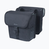 Jalgrattakott Basil Go Double Bag 32 L, solid black