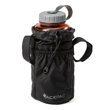 Jalgrattakott pudelile Acepac Fat Bottle Bag MKIII 1 L, must