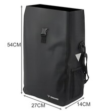 Jalgrattakott Trizand 21203, 15 L, must