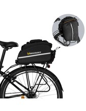 Jalgratta pakiraamikott Wozinsky WBB19BK 35 L, must, vihmakaitsega