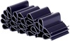 Aialindi klambrid Bauswern, Eco, 40 tk, 47,5 mm, RAL7016, hall