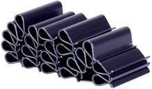 Aialindi klambrid Bauswern, Eco, 40 tk, 47,5 mm, RAL7016, hall