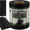 Aialint Gardlov, 19 cm x 35 m, 450 g/m2, must, 23698