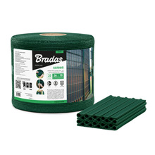 Aia privaatsusriba Bradas, 19 cm x 36 m, RAL6005, roheline