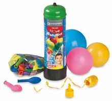 Heeliumiballoon Kemper 2,2 l, 110 bar