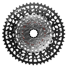 Kassett Sram AM CS XS 1275 T-Type Eagle, 12-käiguline, 10-52T, must