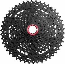 Tagumine hammasrattaplokk SunRace CSMX9X XD-Driver, 11 käiku, 10-46T, must/punane