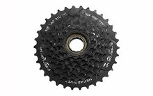 Tagumine kassett SunRace MFM300, 7-käiguline, 14-34T, must